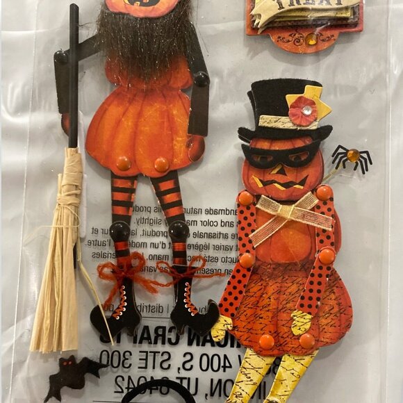 Jolee's Boutique Dimensional Halloween Stickers Moveable Scrapbooking Vintage - Picture 3 of 3